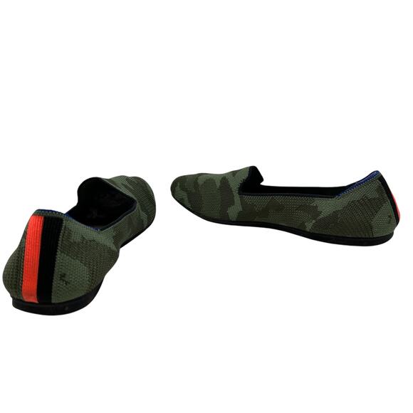 Rothy's The Loafer Flats Knit Camouflage Print Green Size 7.5 - Picture 10 of 16